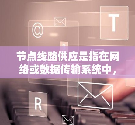节点线路供应是指在网络或数据传输系统中，确保节点之间通过物理或逻辑连接保持通信的过程。这包括提供稳定的、可靠的传输路径，确保数据能够顺畅地流动。以下是对节点线路供应的详细分析