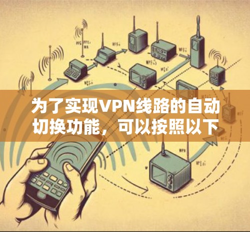 为了实现VPN线路的自动切换功能，可以按照以下步骤进行