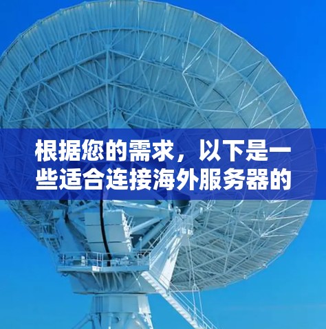 根据您的需求，以下是一些适合连接海外服务器的工具及其适用场景