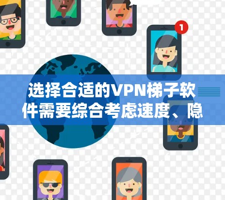 选择合适的VPN梯子软件需要综合考虑速度、隐私保护、网络覆盖、安装体验和价格等多个因素。以下是根据你的需求整理出的推荐和选择建议