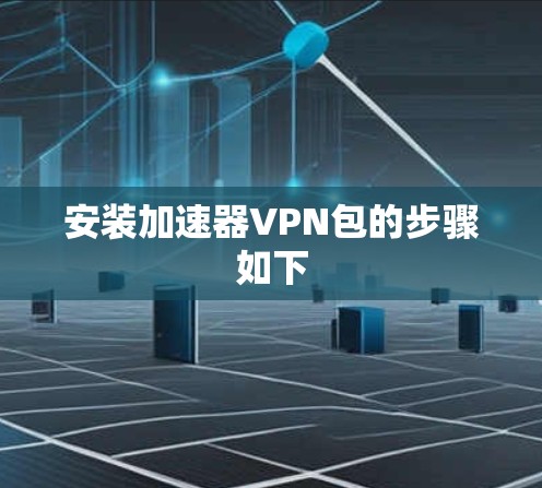 安装加速器VPN包的步骤如下